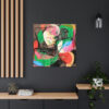 Interwoven Symphony No1 | Modern Abstract Print in Bright Colorful Maximalist Style | Gallery Wrapped Canvas