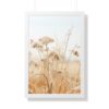 Neutral Botanical Dried Prairie Grass 2 of 3 | Framed Poster