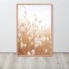 Dried Prairier Fluffy Grass | Framed Poster