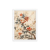 Vintage Floral Motifs with Flowers 03 | Framed Poster
