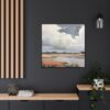 Coastal Sky Landscape Painting | Framed Gallery Wrapped Canvas