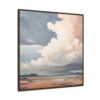 Sunset Clouds Landscape Painting | Framed Gallery Wrapped Canvas
