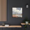 Coastal Sky Landscape Painting | Framed Gallery Wrapped Canvas
