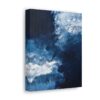 Icy Currents Blue Abstract Art | Gallery Wrapped Canvas