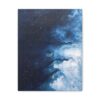 Melting Icebergs Blue Abstract Art | Gallery Wrapped Canvas