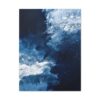 Icy Currents Blue Abstract Art | Gallery Wrapped Canvas