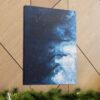 Melting Icebergs Blue Abstract Art | Gallery Wrapped Canvas