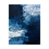 Icy Currents Blue Abstract Art | Matte Poster