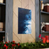Melting Icebergs Blue Abstract Art | Matte Poster
