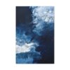 Icy Currents Blue Abstract Art | Gallery Wrapped Canvas