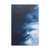 Melting Icebergs Blue Abstract Art | Gallery Wrapped Canvas