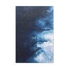 Melting Icebergs Blue Abstract Art | Gallery Wrapped Canvas