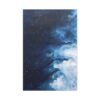 Melting Icebergs Blue Abstract Art | Gallery Wrapped Canvas