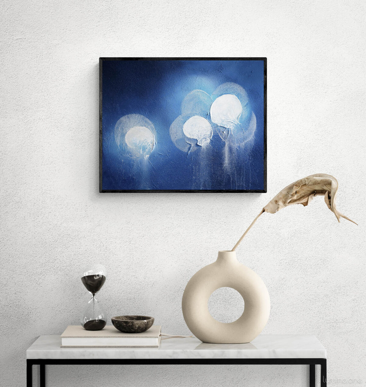 "Midnight Serenade" - Acrylic on Canvas - 16x20 - Natalie Bell, January 2024