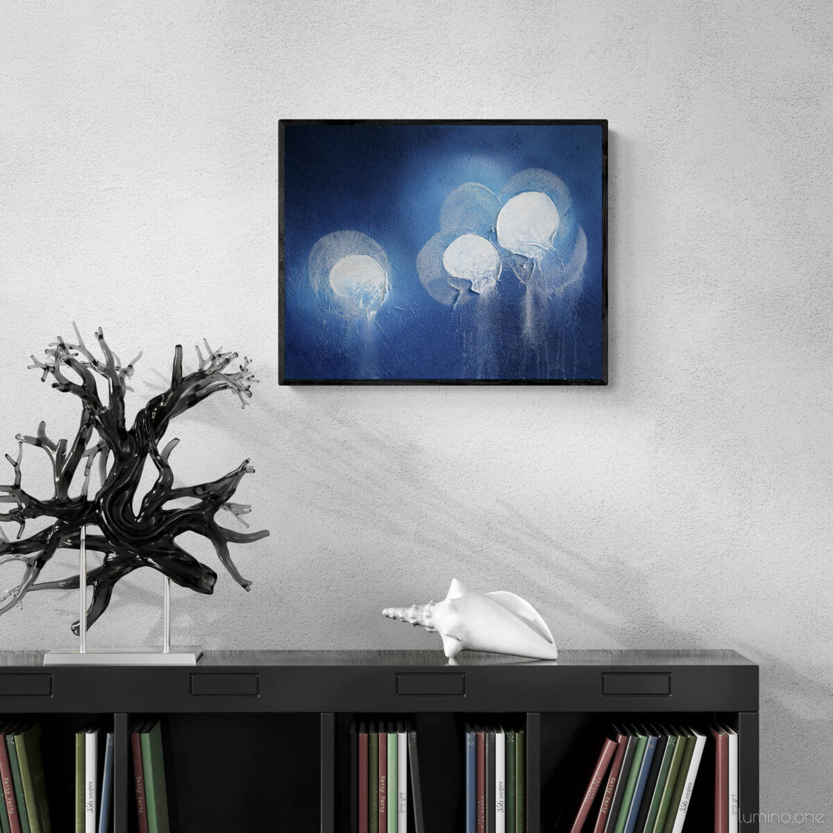 "Midnight Serenade" - Acrylic on Canvas - 16x20 - Natalie Bell, January 2024