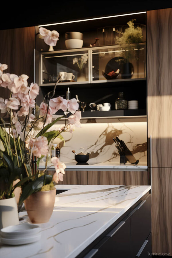 21 Decor Ideas for Top of Kitchen Cabinets & Stylish Surrounds