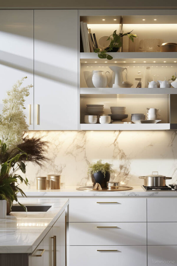 21 Decor Ideas for Top of Kitchen Cabinets & Stylish Surrounds