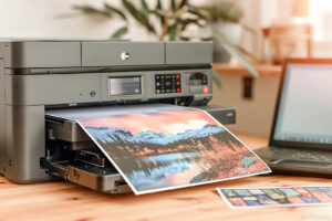 Printing digital art on an at home printer