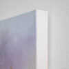 Side View, Whispering Shades of Purple I - Acrylic on Canvas - 24x24 - Natalie Bell, April 2024