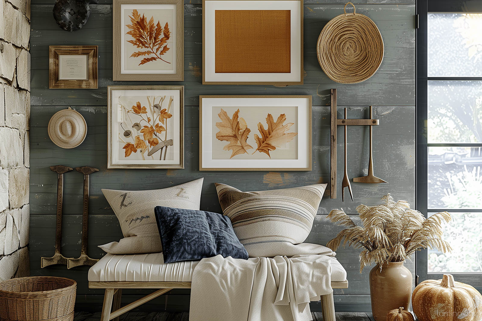 Fall Gallery Wall Ideas For Modern Cottage Aesthetic