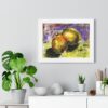 Lemons Kitchen Wall Art Abstract Painting Print