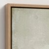 Dreamy Pink Blooms Botanical Print - Serene Floral Wall Art - Modern Farmhouse Decor - Natural Wood Float Frame Canvas Closeup